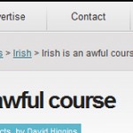 Breadcrumb Navigation
