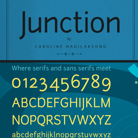 Junction font
