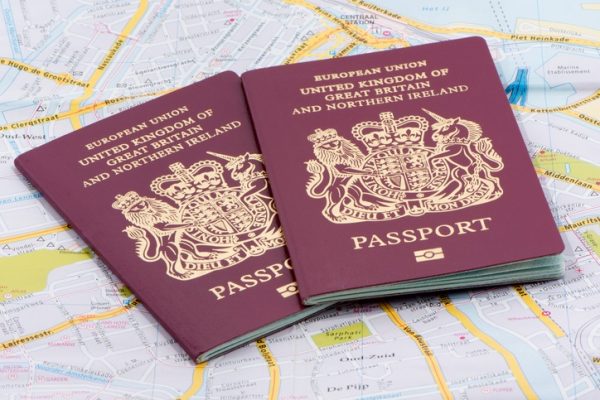 Two United Kingdom Passports